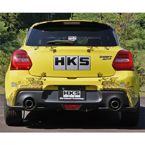 HKS ハイパワースペックL 2 スイフト スポーツ(CBA-,4BA- ZC33S) 17/09- /31019-AS109 マフラー エッチケーエス エキゾースト Hi-Power SPEC-L II｜v-vision｜02