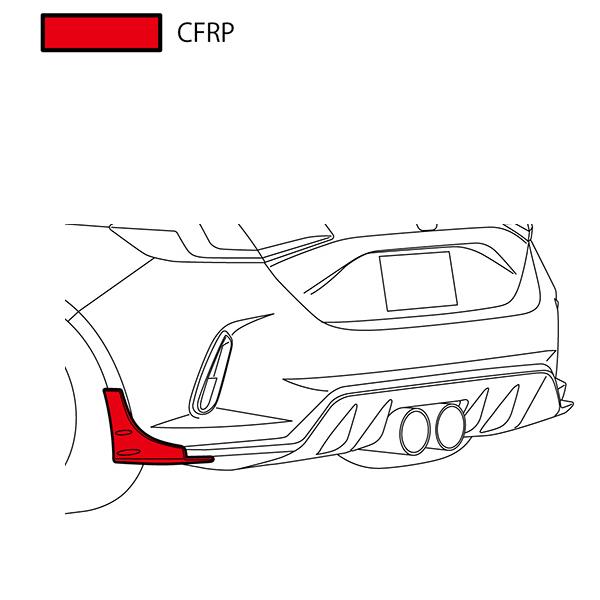 HKS（エッチケーエス） シビックタイプR(6BA-FL5) リアスポイラー Rear