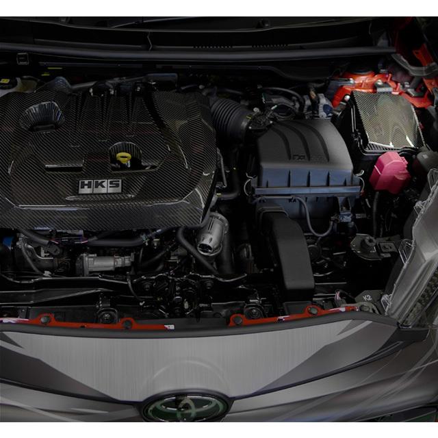 HKS（エッチケーエス） カーボンヒューズボックスカバー GRヤリス