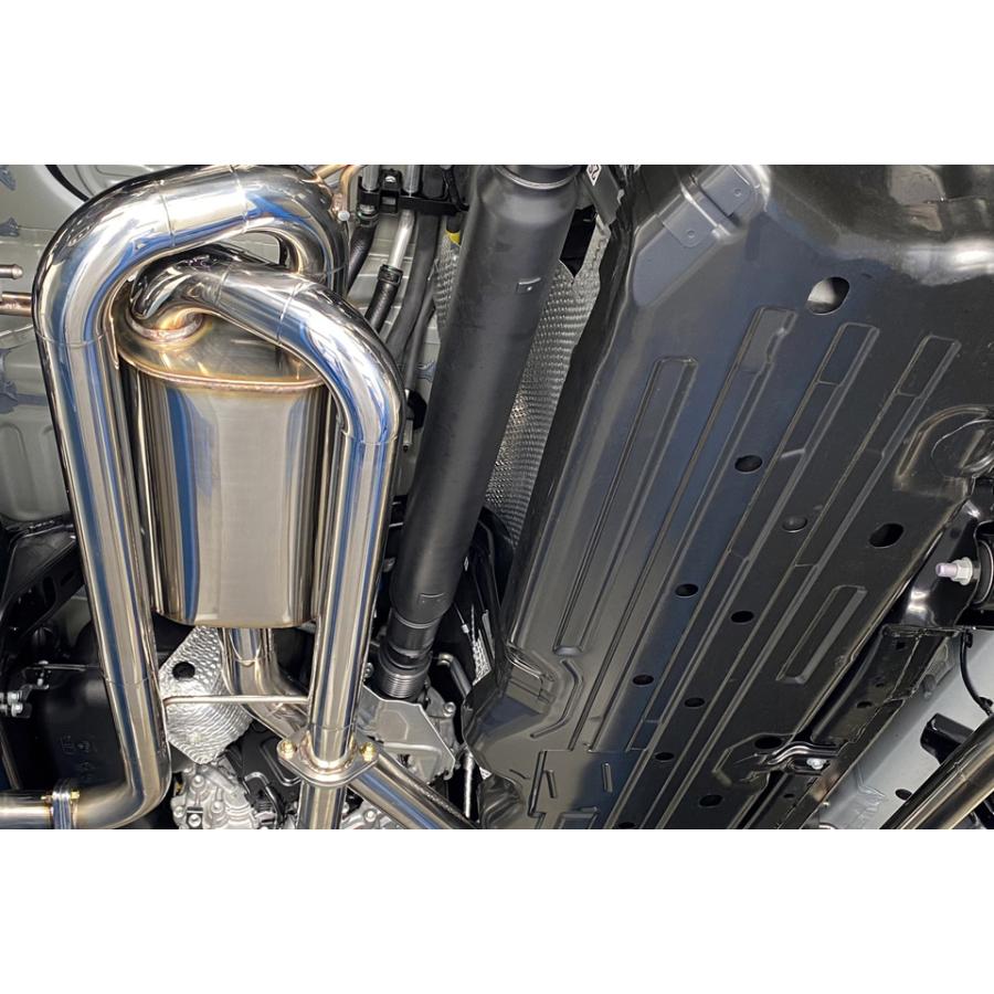 V-VISION ランクル (3DA-FJA300W)ディーゼル車 左右2本出し サイド