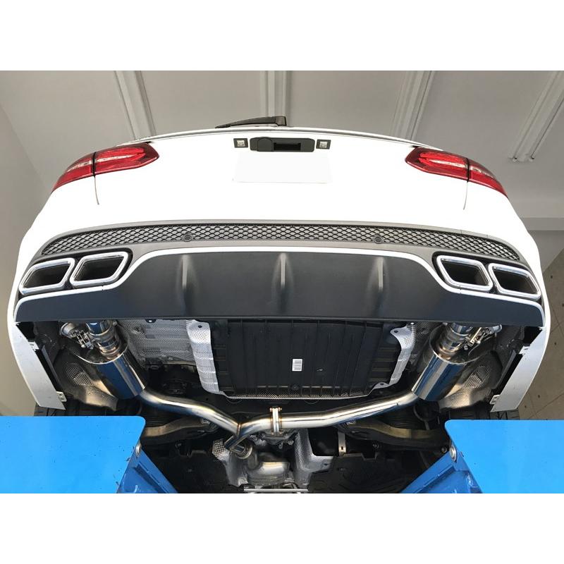 ゲヴァント メルセデスベンツW205 セダン ストレートパイプ-Cクラス GEWANDT メルセデス・ベンツ W205 セダン ストレートパイプ