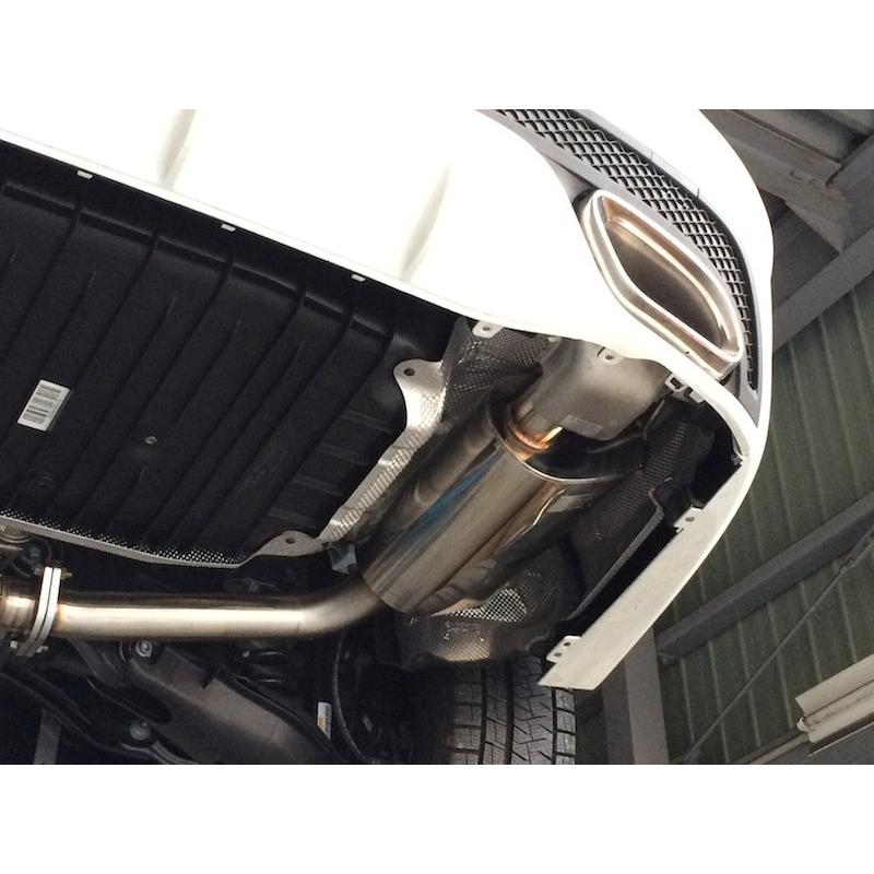 GEWANDT メルセデス・ベンツ S205 ワゴン ストレートパイプ-サイレンサーLOOK-W205 /ゲヴァント Mercedes Benz Cクラス｜v-vision