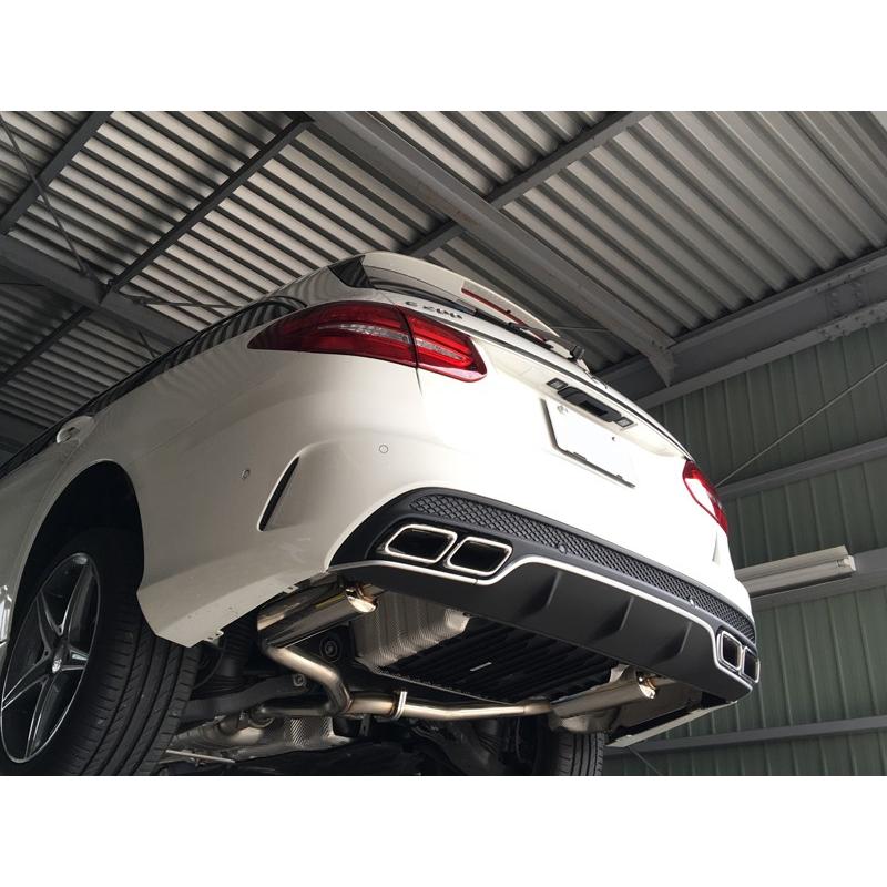 ゲヴァント メルセデスベンツW205 セダン ストレートパイプ-Cクラス GEWANDT メルセデス・ベンツ W205 セダン ストレートパイプ