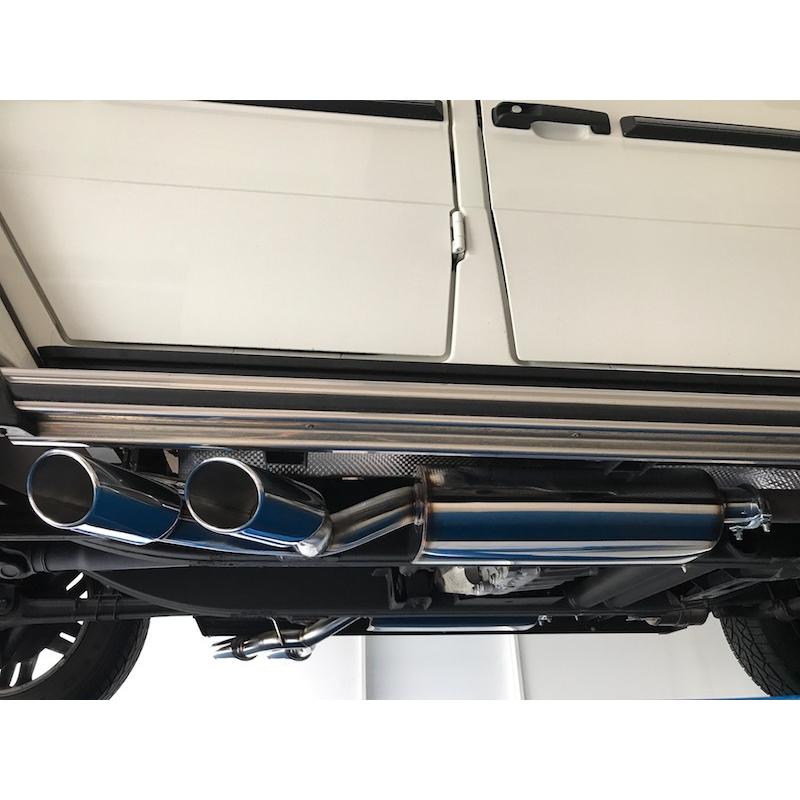 GEWANDT メルセデス・ベンツ W463 G550 ロング サイドマフラー タイプ1