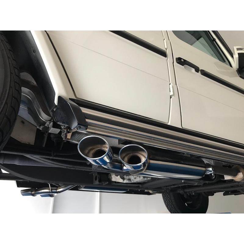 GEWANDT メルセデス・ベンツ W463 G550 ロング サイドマフラー タイプ1