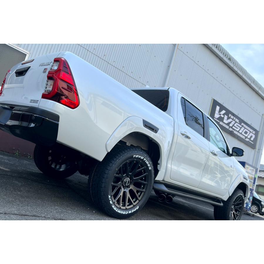 ハイラックスgun125 V-VISION マフラー ハイラックス デモカー使用品 V-VISION GUN125 後期・GRスポーツ