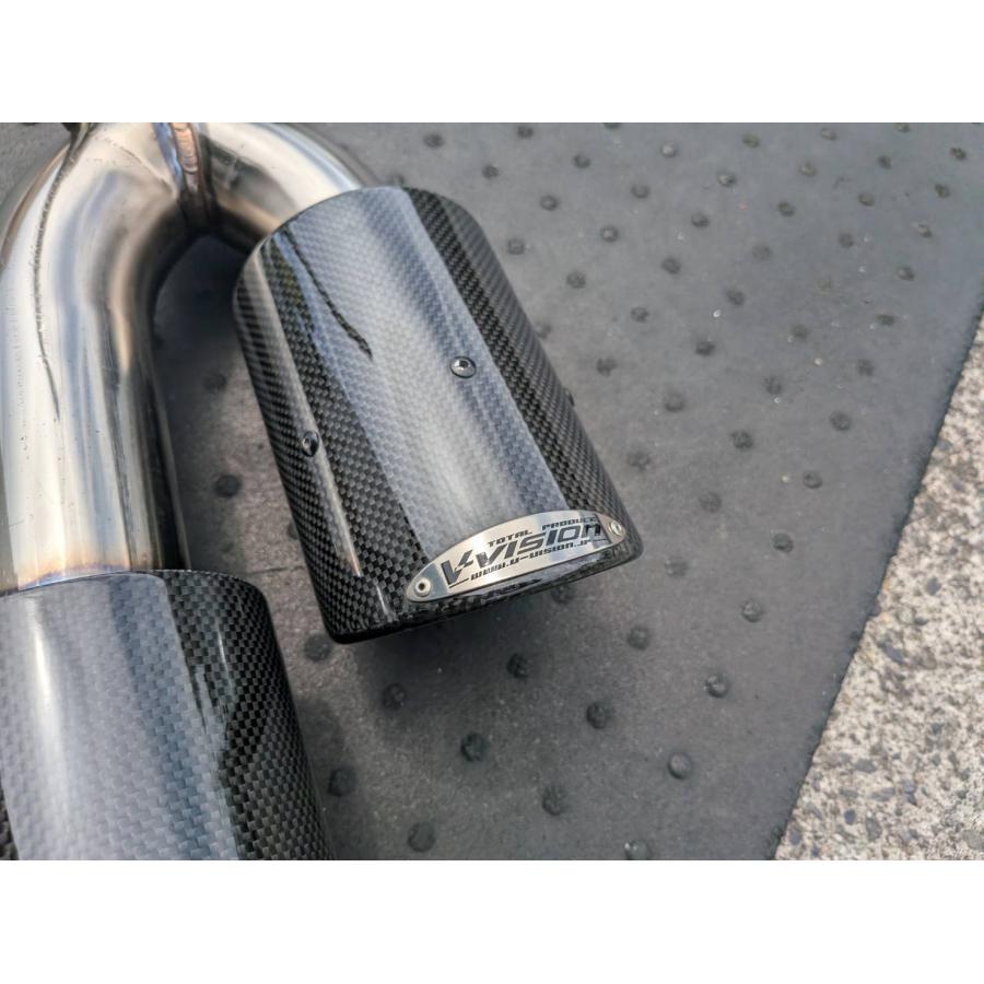 ハイラックスgun125 V-VISION マフラー ハイラックス V-VISION ハイラックス(GUN125) 右片側2本出し