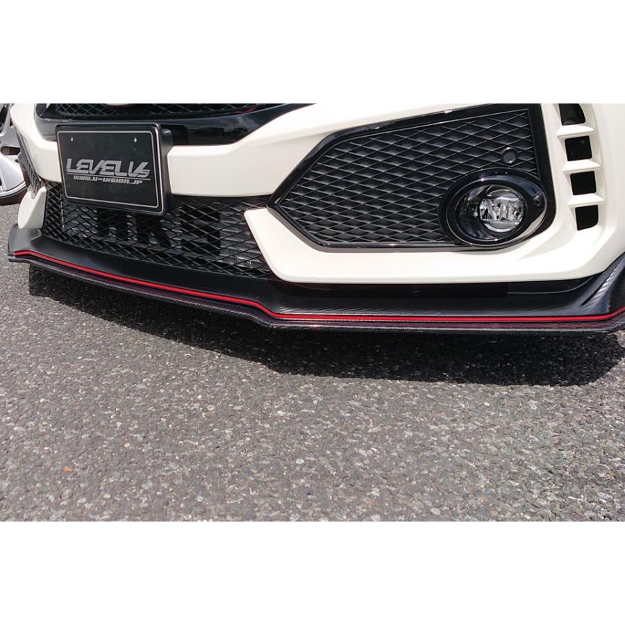 V-VISION シビックタイプR FK8 フロントリップスポイラーFRP / ブイ