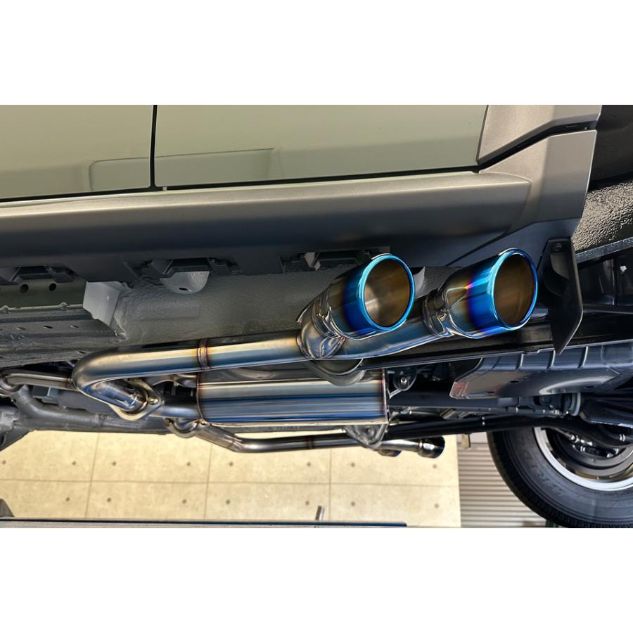 ジムニー V-VISION ジムニーノマド 左右2本出し サイドマフラー