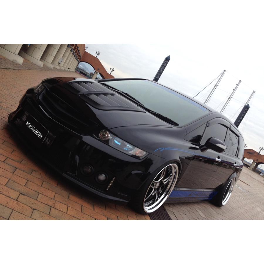 V-VISION オデッセイ RB1/2 エアロボンネット（ダクト付き） : V