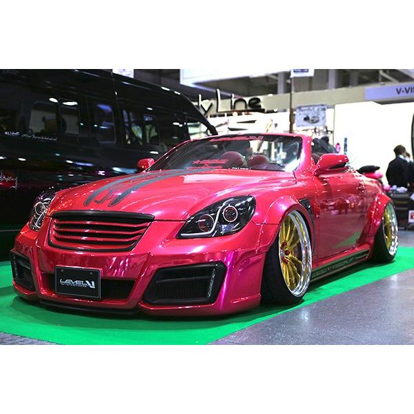 V-VISION LEXUS SC430 オーバーフェンダーKIT 50mm(フロント・リア