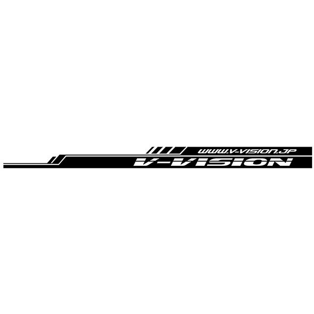 V-VISION オリジナル サイドデカール タイプ2（LAME Ver）左右セット ノーマルサイズ /ブイビジョン ステッカー シール ドレスアップ