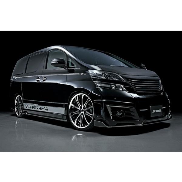 V-VISION ヴェルファイア20系 エアロ3点KIT(フロント・リア・サイド 3