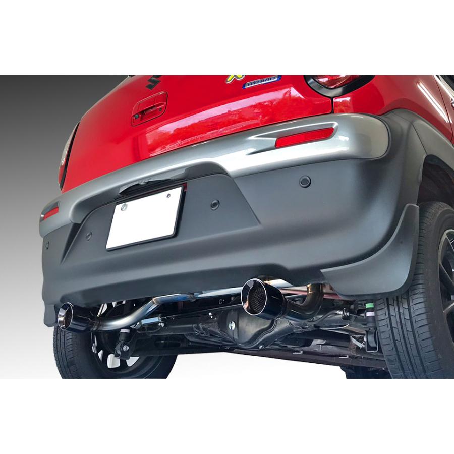 T.Tさん専用 クロスビー V-VISION ハイブリット 4WD専用 左右出しマフラー（SUS304