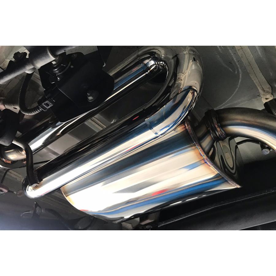 クロスビー V-VISION ハイブリット 4WD専用 左右出しマフラー（SUS304