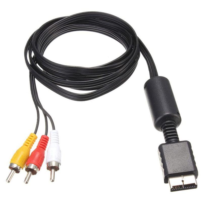 PS/PS2用) AVマルチ端子 ケーブル RCA ステレオ プレステ用 PS/PS2用) AVマルチ端子 ケーブル RCA ステレオ プレステ用
