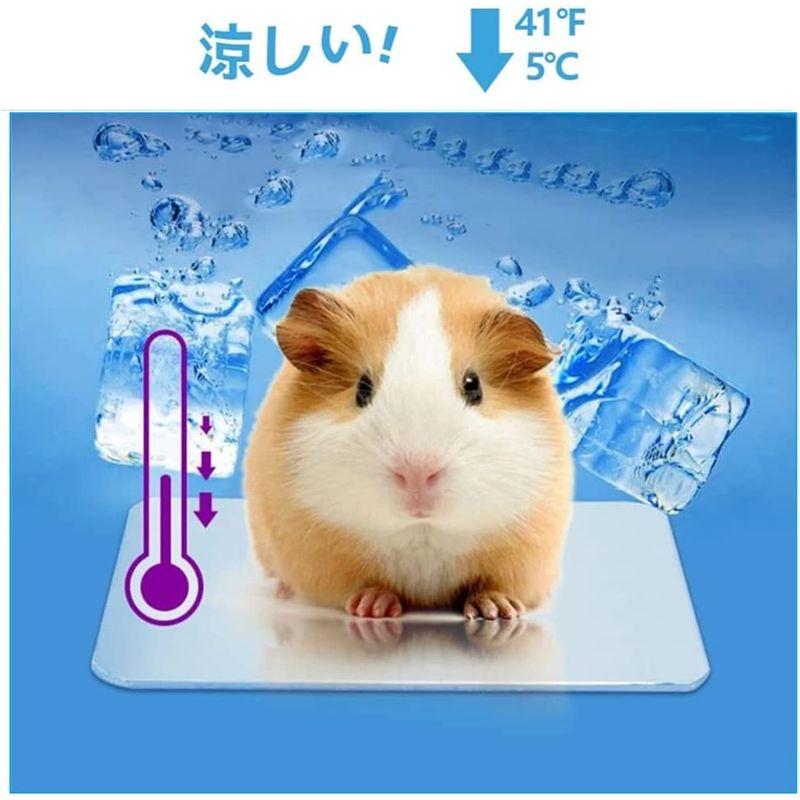 限定特価 涼感 マット アルミプレート ハムスター 小動物 洗える 10×6㎝ 暑さ対策 涼感 マット アルミプレート ハムスター 小動物 洗える 10×6㎝ 暑さ対策