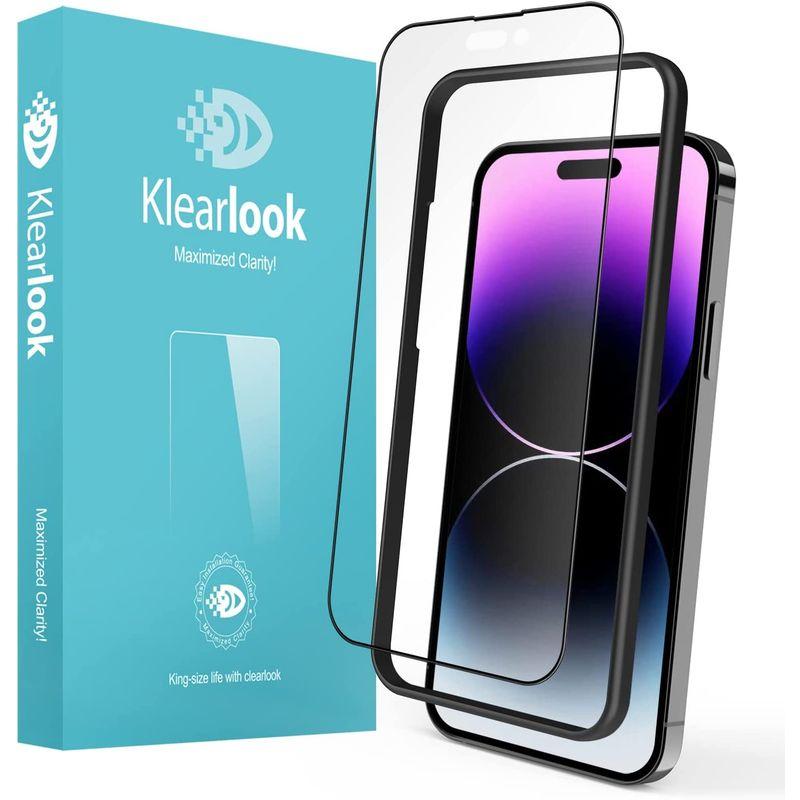 Klearlook Phone 14 Pro Max?アンチグレア ガラスフィルム 「ゲーム好き人系列」 さらさら ガイド枠付き フォン 1｜v-west｜05