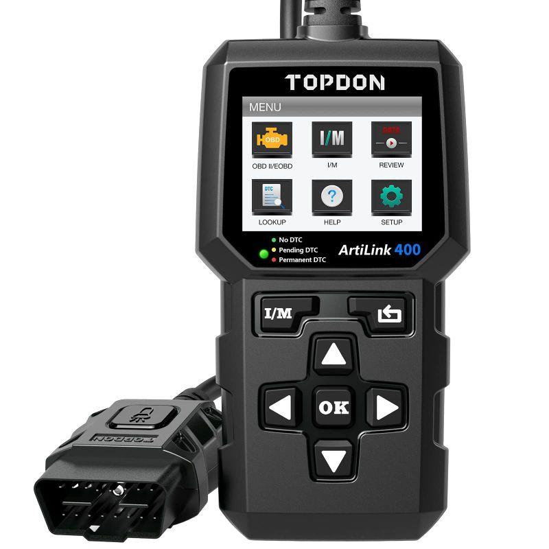 TOPDON AL400 obd2 診断機 日本語 車 故障診断機 トヨタ bmw ベンツ 