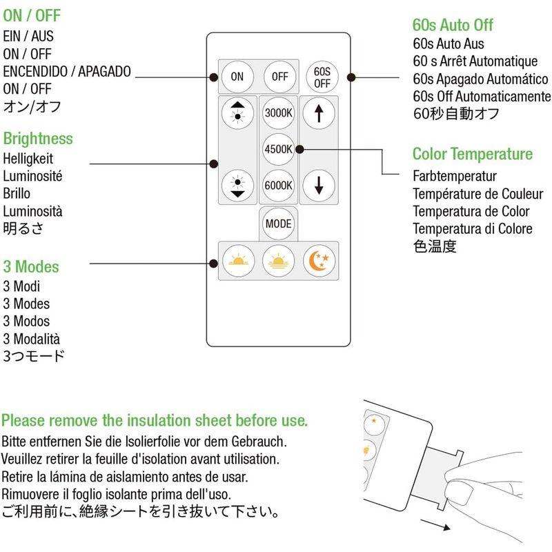 Lepro LED テープライト 10m ledテープ 電球色・昼光色・昼白色 調光調色 明るさ調整 間接照明 リモコン付き イルミネーショ｜v-west｜08