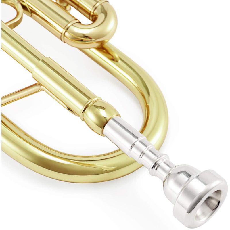 新品同様★Eastarトランペット一式ケース付 Bb調 初心者 ゴールド吹奏楽 Eastar トランペット Bb調 Trumpet 初心者 清潔アクセサリー付