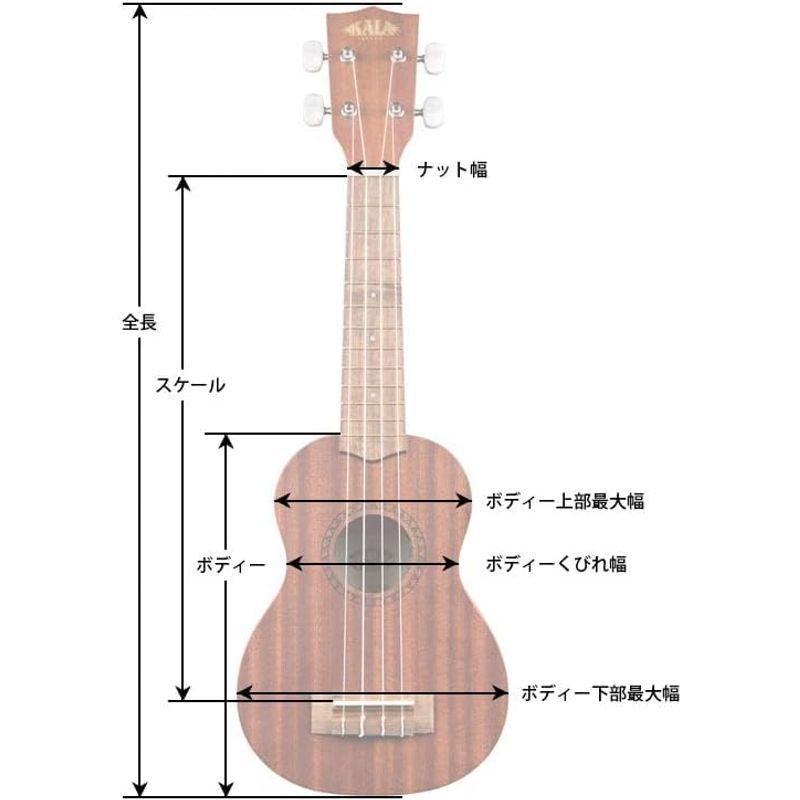 カラ ウクレレ Premier Exotic Series マカウッドボディ コンサート 【Cherry】 KA-PX-MACA-C (ケース付属)