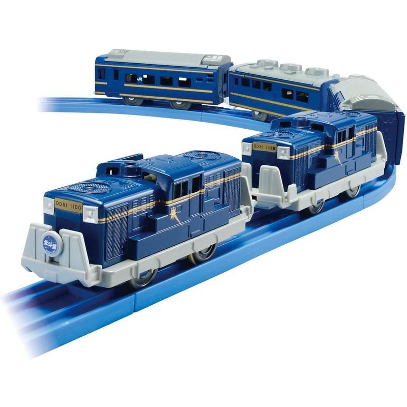 プラレール 最後のブルートレイン 北斗星DD51 重連仕様 