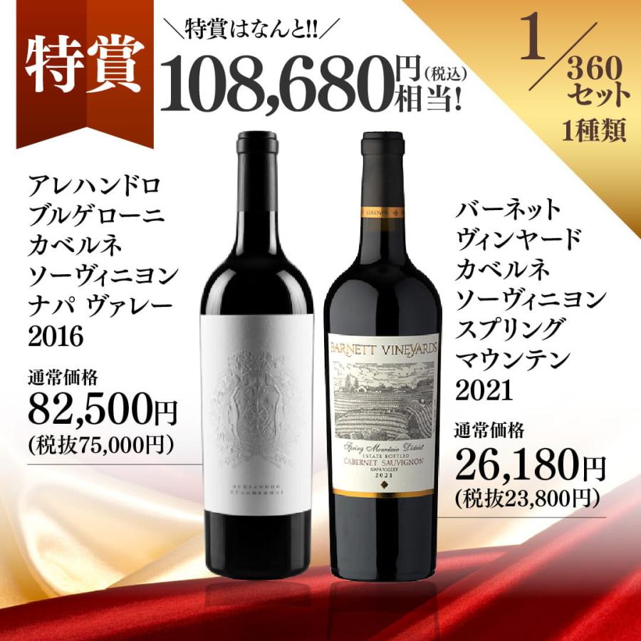 蔵直(R)プレミアムワインくじ ワイン 福箱 福袋 赤ワイン 白ワイン 赤白 濃厚 ナパ x-26wwc 爆買 |  | 02