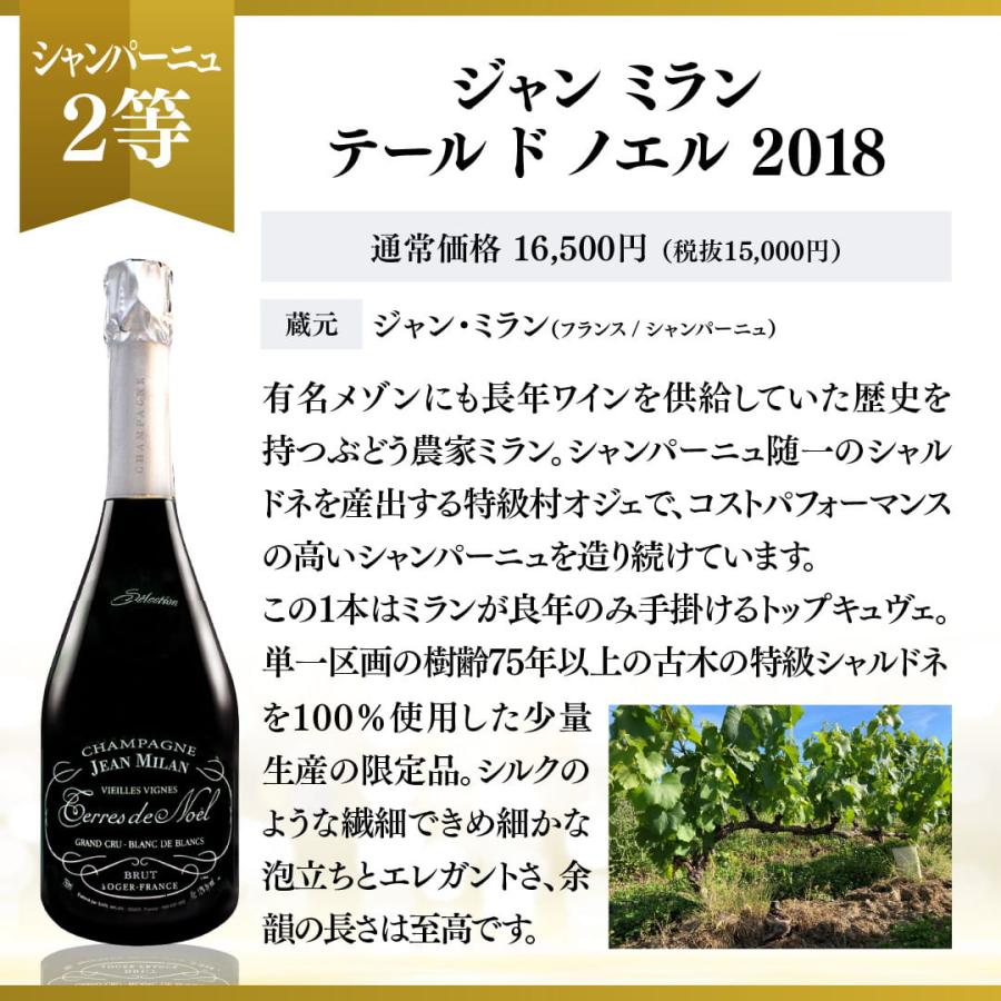 運命の一本ワインくじ シャンパーニュ編 ワイン シャンパン スパークリング 福箱 福袋  x-26wk2 爆買 |  | 02
