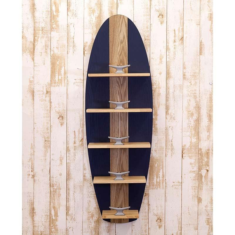 大きい棚 サーフボード 5段 壁掛け コンソール タオル カフェ 店舗装飾