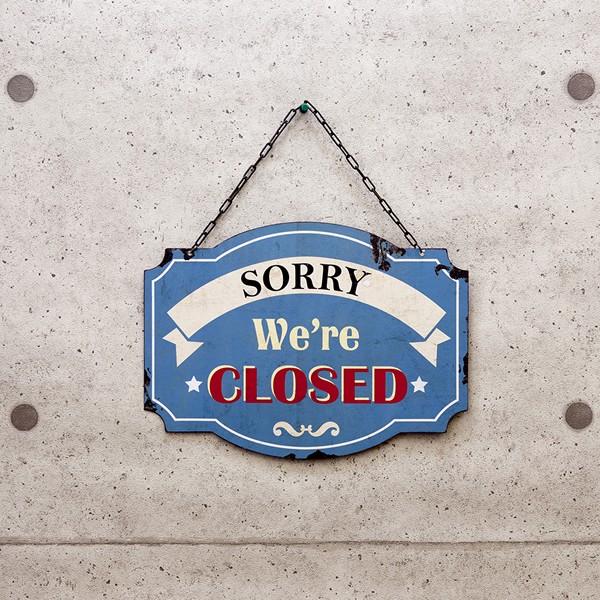 お店 看板 open オープン キッチンカー サイン 両面 開店 閉店 壁掛け