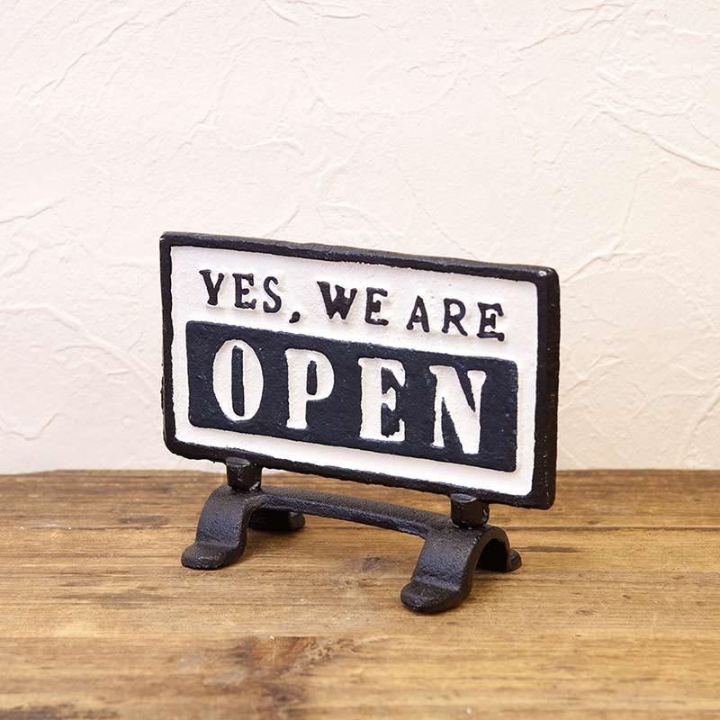 OPEN 看板 両面 キッチンカー 開店 閉店 オープン クローズ お店