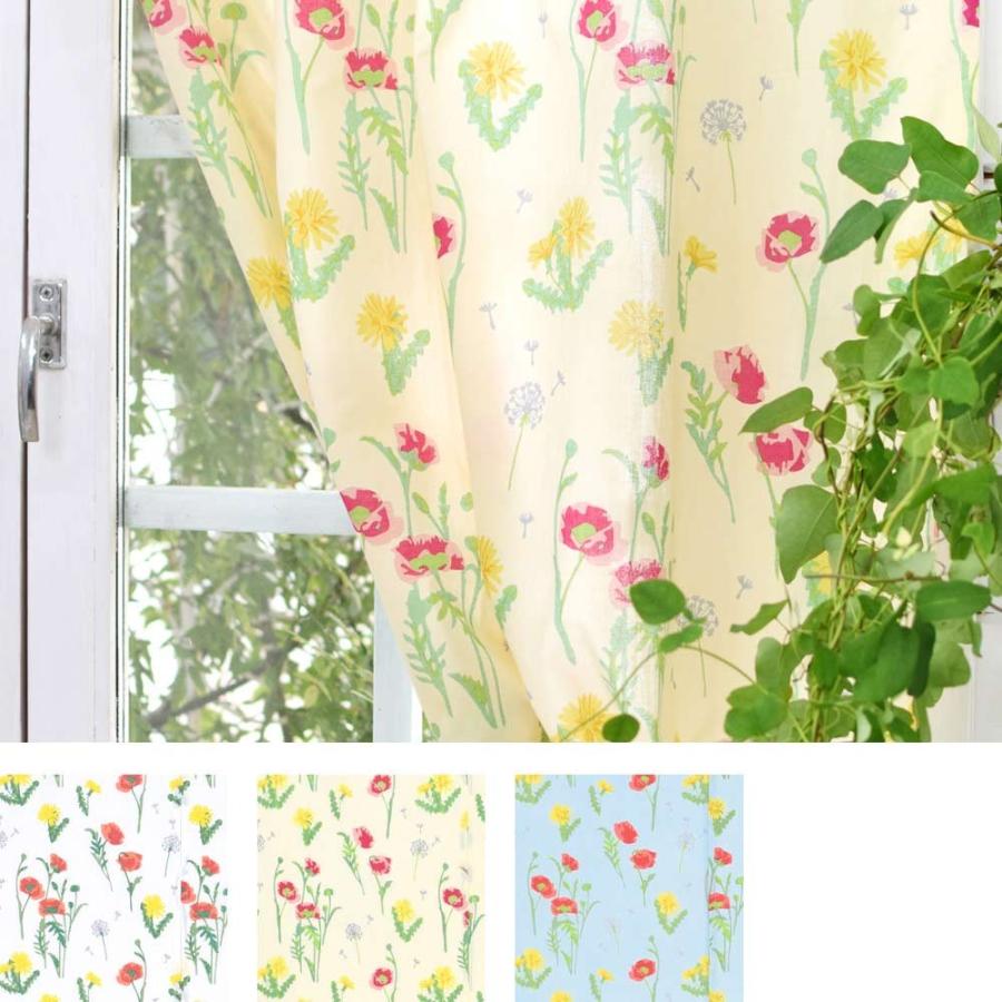 おしゃれ 花柄 かわいい ボタニカル 草木 カーテン コットン リゾート 西海岸 Tomo 154 871 146 リゾート雑貨とアロマショップ 通販 Yahoo ショッピング