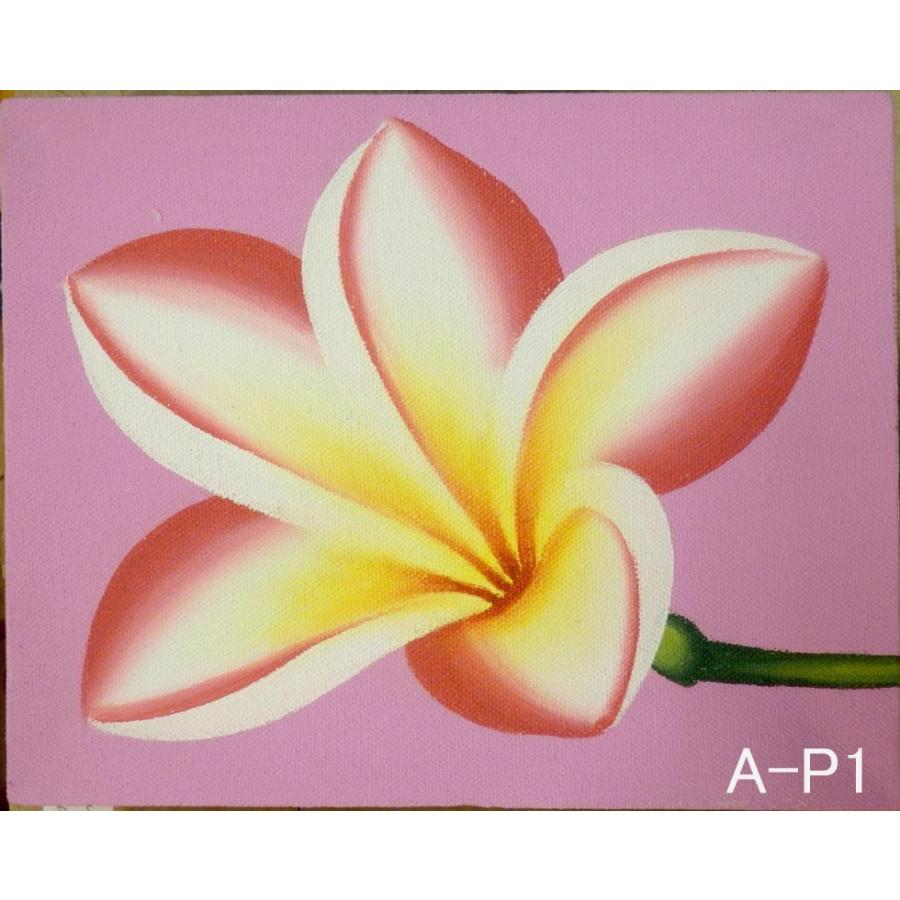 バリ バリ絵 バリ画 プルメリア バリアート イエロー ピンク キャンバス 手書き インドネシア Tomo リゾート雑貨とアロマショップ 通販 Yahoo ショッピング