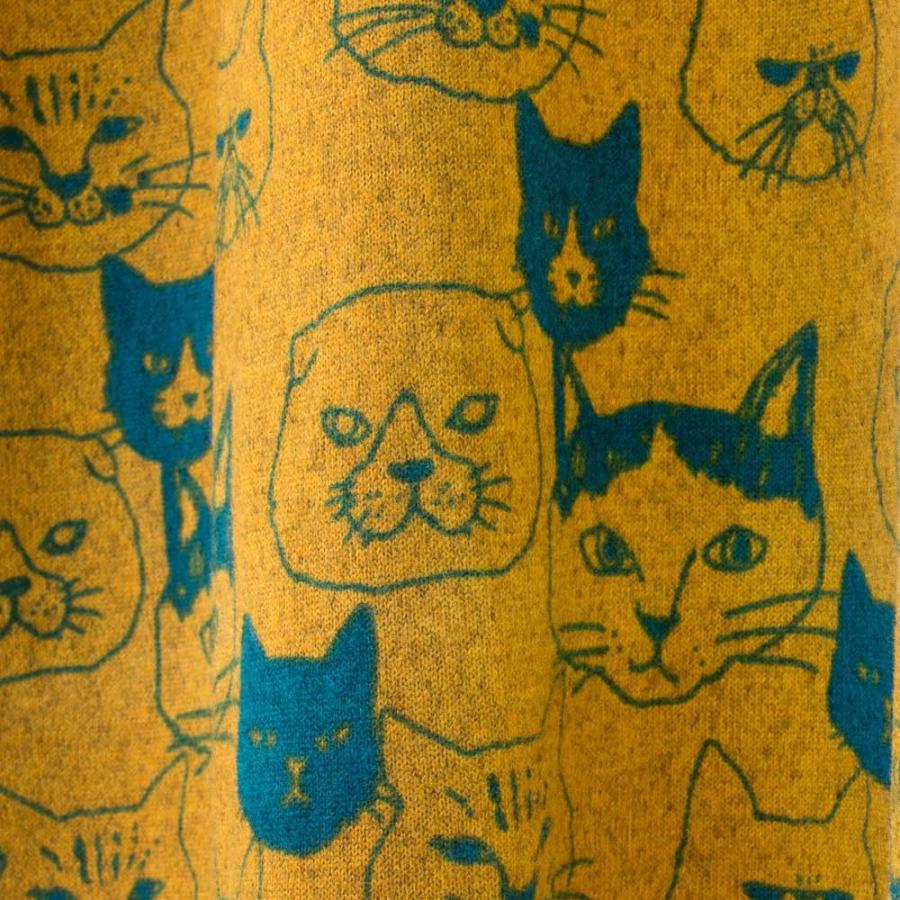 猫柄 プルオーバー 起毛 カットソー ドルマンスリーブ ネコフェイス 秋冬 Tomo 314 045 リゾート雑貨とアロマショップ 通販 Yahoo ショッピング