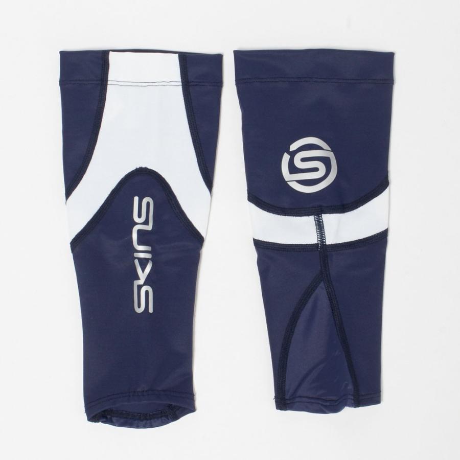 10円 最新作 Outlet Skins スキンズ シームレス柄入りパワーカーフタイツ ネイビー