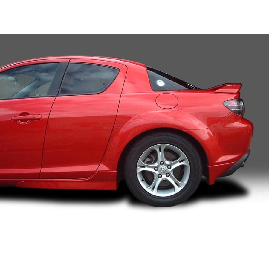 RX-8 SE3P リアディフューザー サイドステップ マッドガード 富士企画