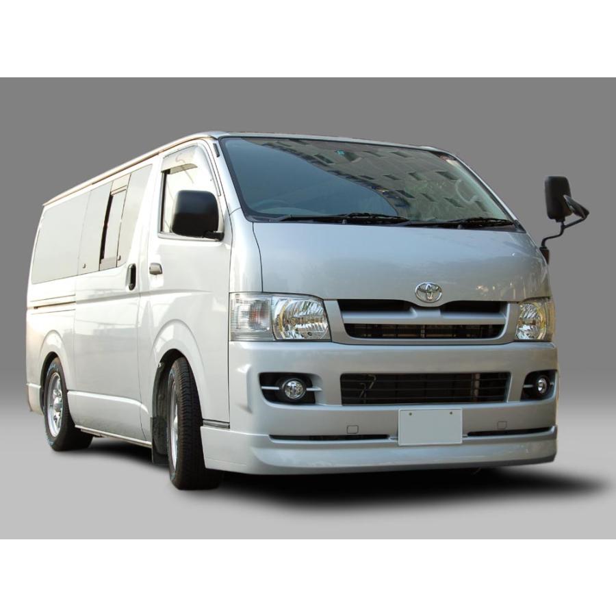 200系 ハイエース 1型 フロントスポイラー フロントリップ 200系 ハイエース 1型 フロントスポイラー フロントリップ