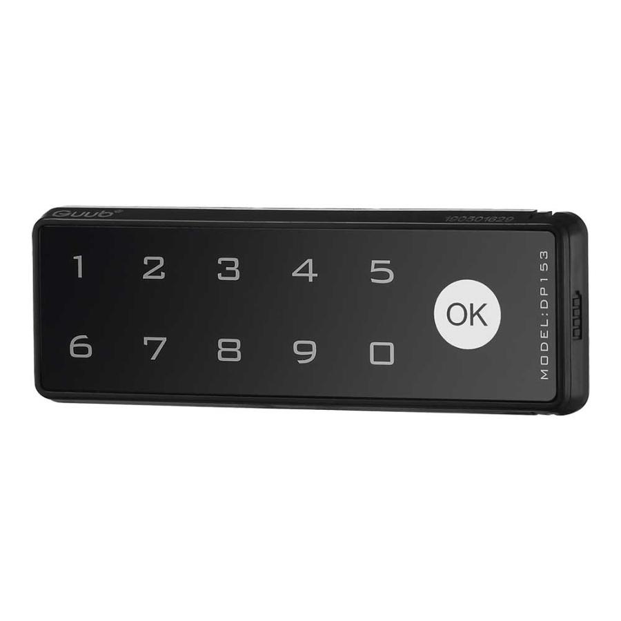 電子錠 Guub(グーブ) DP153H テレワーク対策に ロッカーキャビネット プライベートタイプ 後付け 暗証番号 防犯 セキュリティー |  | 07
