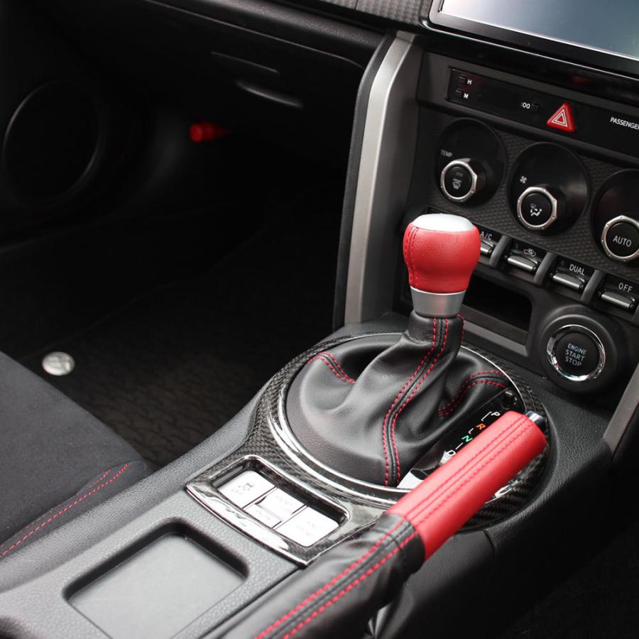 ドライカーボン製 ギアシフトパネル トヨタ 86 / ハチロク スバル BRZ