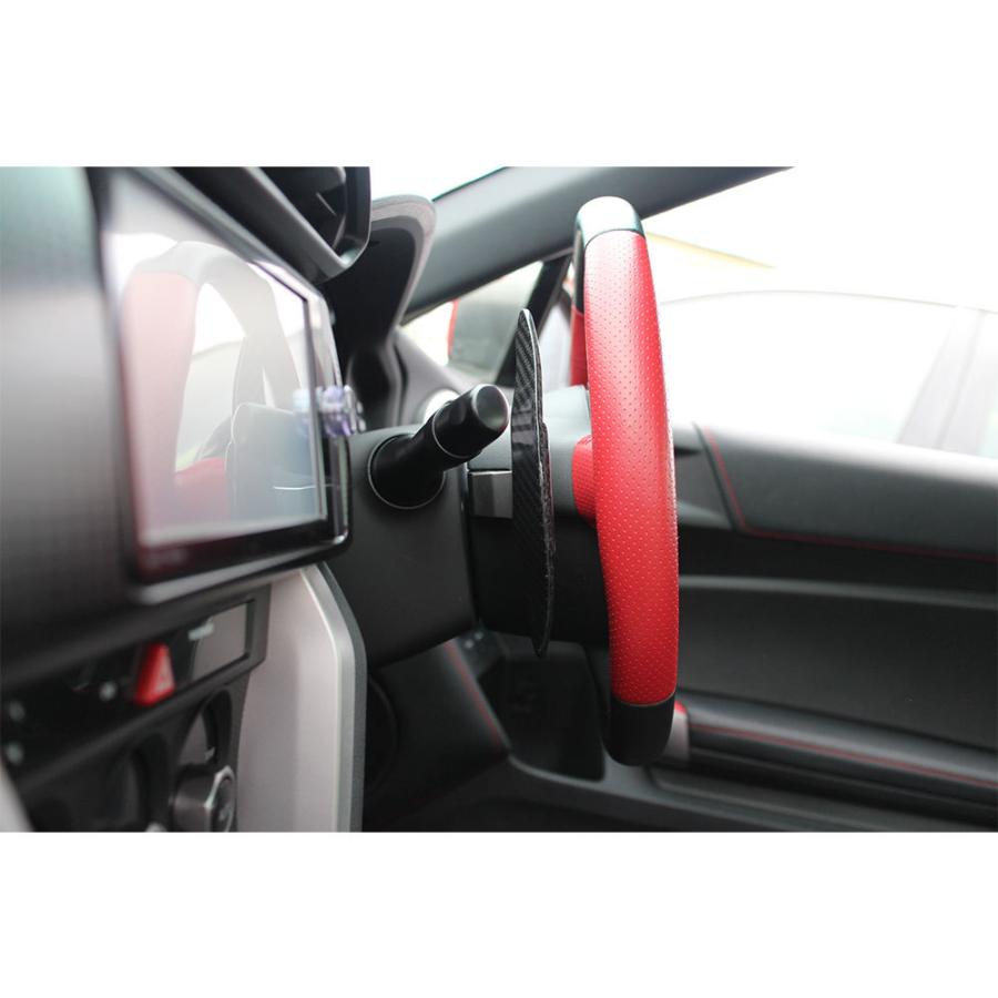 ドライカーボン製 パドルシフトカバー 黒 / ブラック トヨタ 86