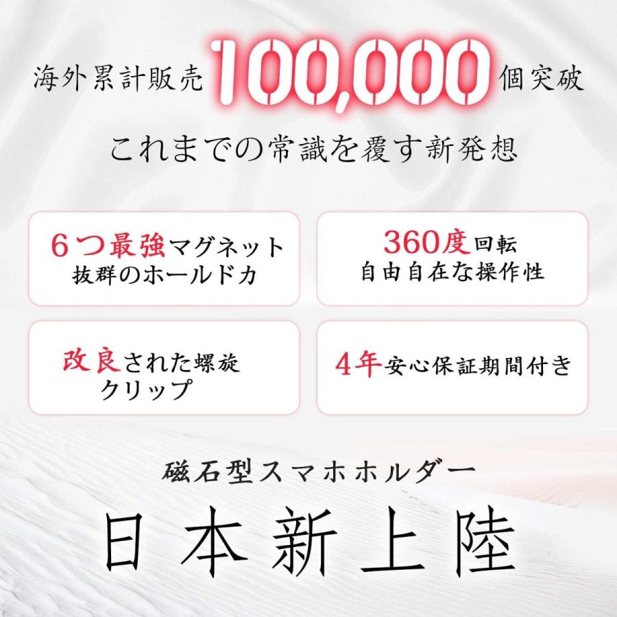 令和モデルdesertwest マグネット車載ホルダー スマホホルダー 車 携帯ホルダー 超強磁力 片手脱着 360度回転 落下防止 取り付 Texascashandpawn Com