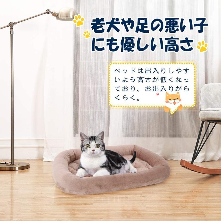 Emme フランネルペットマット 猫ベッド おしゃれ 犬マット 洗える 一体型 ふわふわ暖かい 寝心地抜群 角型 猫 小型犬 中型犬 子犬 Mediamoments In