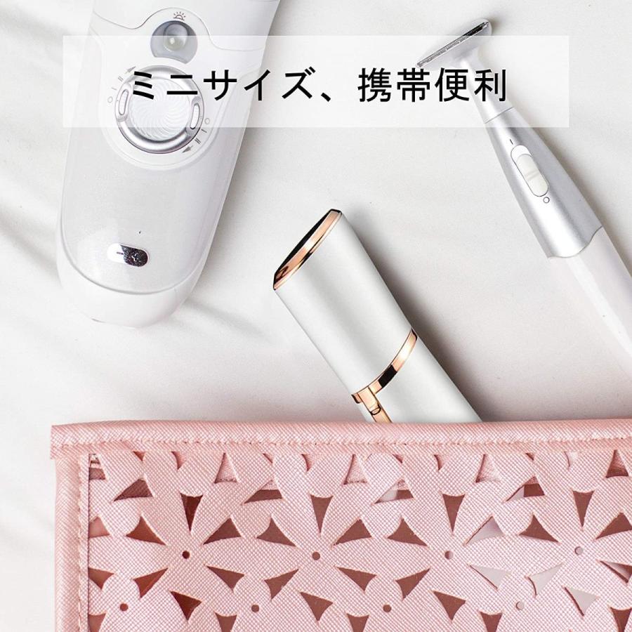 Moule フェイスシェーバー 小型 無痛 顔 手 足 脇 ビキニライン 背中 ムダ毛 処理 超軽量 顔 シェーバー 電動 ヘッド 水洗い可 Zenithaviation In