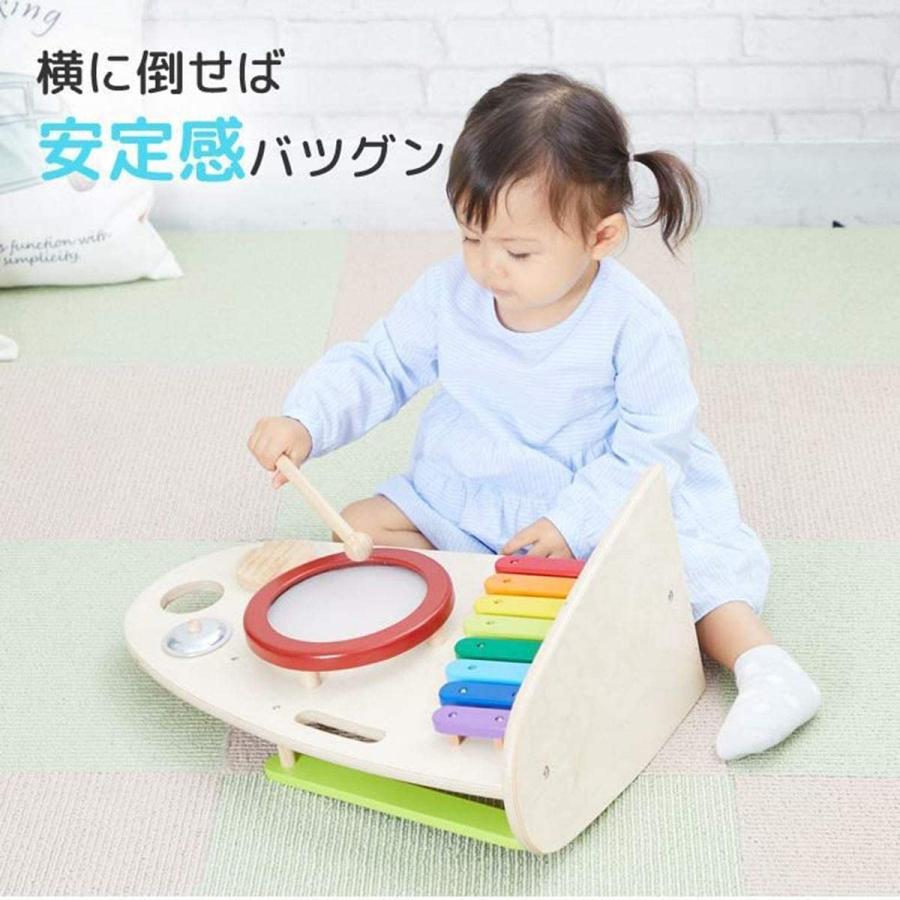 新規購入 知育玩具 木のおもちゃ スロープローラー ミュージックステーション ボール転がし 音の出るおもちゃ 木琴 太鼓 シンバル 鈴 ギロ 楽器 誕 魅力的な Zoetalentsolutions Com