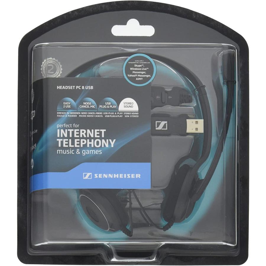 ゼンハイザー Pcヘッドセット ヘッドバンド型両耳式 ノイズキャンセルマイク Pc 8 Usb国内正規品 Vaga Luna1 通販 Yahoo ショッピング