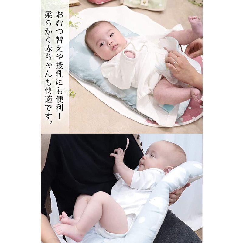 日本全国 送料無料 Sweet Mommy 日本製 丸洗い ねんね クッション 抱っこ 布団 授乳クッション 背中スイッチ対策 新生児から 寝かしつけ ふとん Materialworldblog Com