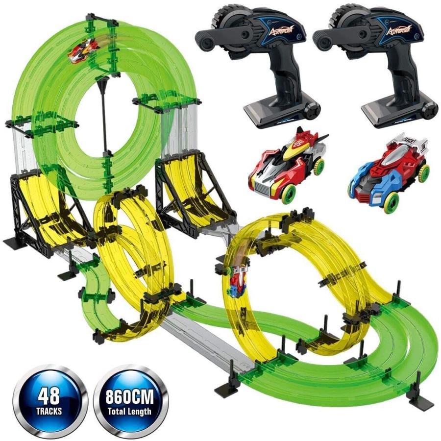 楽天市場 Remoking ラジコンカー 汽車 軌道 ミニ四駆2台 競技トラックセット 組み立て 360 高速回転 48pcs 男の子 女の子 誕生日 Vaga Luna1 通販 Yahoo ショッピング 時間指定不可 Www Kmhsystems Com