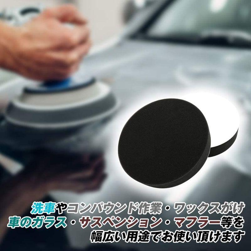 出産祝いなども豊富 バフ スポンジ ワックスがけ 研磨 洗車 5個セット ポリッシャー Elnesta マジックテープ式 ブラッ 150 電動 ポリッシャー サンダー ベルトサンダー Www We Job Com