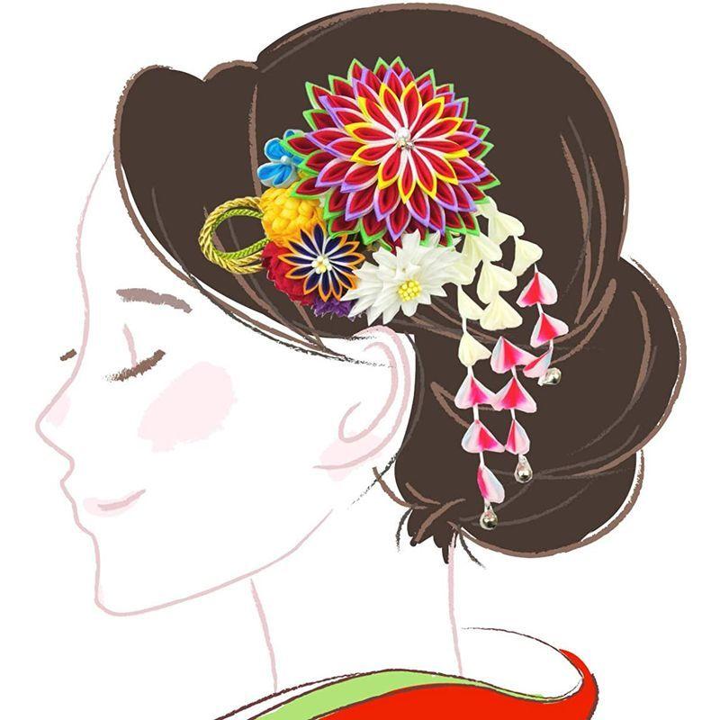 超人気の 髪飾り Wk 343 つまみ細工 日本製 Wk 343 赤 白 パープル ブルー コーム型 振袖 成人式 卒業式 結婚式 袴 和装 50 Off Zoetalentsolutions Com